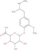 4-Hydroxy-3-methoxy methamphetamine 4-beta-D-glucuronide - controlled substance