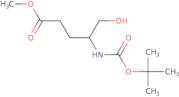 (R)-Methyl 4-(tert-butoxycarbonylamino)-5-hydroxypentanoate