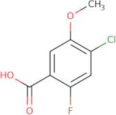 4-Chloro-2-fluoro-5-methoxybenzoic acid