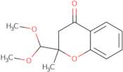 2-(dimethoxymethyl)-2-methyl-3,4-dihydro-2H-1-benzopyran-4-one