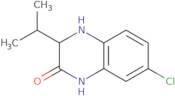 7-Chloro-3-(propan-2-yl)-1,2,3,4-tetrahydroquinoxalin-2-one