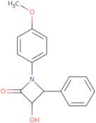 (3S,4R)-3-Hydroxy-1-(4-methoxyphenyl)-4-phenyl-2-azetidinone