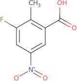 3-Fluoro-2-methyl-5-nitrobenzoic acid