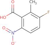 3-Fluoro-2-methyl-6-nitrobenzoic acid