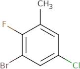 1-Bromo-5-chloro-2-fluoro-3-methylbenzene