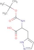 2-{[(tert-Butoxy)carbonyl]amino}-3-(1H-pyrazol-3-yl)propanoic acid