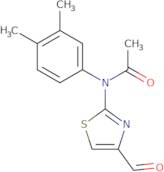 N-(3,4-Dimethylphenyl)-N-(4-formyl-1,3-thiazol-2-yl)acetamide