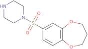 1-(3,4-Dihydro-2H-1,5-benzodioxepine-7-sulfonyl)piperazine