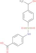 4-[4-(1-Hydroxyethyl)benzenesulfonamido]benzoic acid