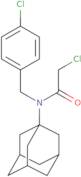 N-(Adamantan-1-yl)-2-chloro-N-[(4-chlorophenyl)methyl]acetamide