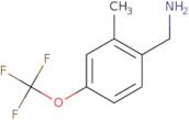 2-Methyl-4-(trifluoromethoxy)benzylamine