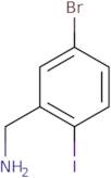 (5-bromo-2-iodophenyl)methanamine