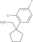 1-(2-Chloro-4-fluorophenyl)cyclopentanemethanamine