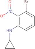 3-Bromo-N-cyclopropyl-2-nitroaniline