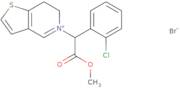 5-[(1S)-1-(2-Chlorophenyl)-2-methoxy-2-oxoethyl]-6,7-dihydro-thieno[3,2-c]pyridinium bromide