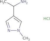 1-(1-Methyl-1H-pyrazol-4-yl)ethanamine hydrochloride
