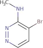 4-Bromo-N-methylpyridazin-3-amine