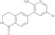 6-(2-Amino-5-bromopyridin-3-yl)-3,4-dihydroisoquinolin-1(2H)-one