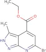 ethyl 6-bromo-3-methyl-1h-pyrazolo[3,4-b]pyridine-4-carboxylate