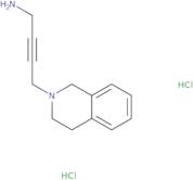[4-(3,4-Dihydroisoquinolin-2(1H)-yl)but-2-yn-1-yl]amine dihydrochloride