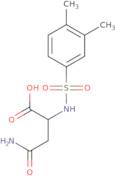 3-Carbamoyl-2-(3,4-dimethylbenzenesulfonamido)propanoic acid