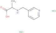 2-[(Pyridin-3-ylmethyl)amino]propanoic acid dihydrochloride