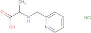 2-[(Pyridin-2-ylmethyl)amino]propanoic acid hydrochloride