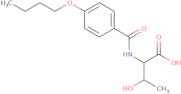 2-[(4-Butoxyphenyl)formamido]-3-hydroxybutanoic acid