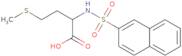 4-(Methylsulfanyl)-2-(naphthalene-2-sulfonamido)butanoic acid