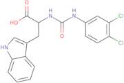 2-{[(3,4-Dichlorophenyl)carbamoyl]amino}-3-(1H-indol-3-yl)propanoic acid