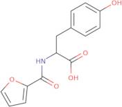 2-(Furan-2-carboxamido)-3-(4-hydroxyphenyl)propionic acid