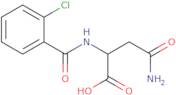 3-Carbamoyl-2-[(2-chlorophenyl)formamido]propanoic acid