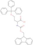 Fmoc-DL-2-amino-4-trityloxybutanoic acid