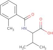 3-Methyl-2-[(2-methylphenyl)formamido]butanoic acid
