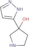 3-(1H-Pyrazol-5-yl)pyrrolidin-3-ol