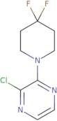 2-Chloro-3-(4,4-difluoropiperidin-1-yl)pyrazine