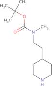 tert-butyl N-methyl-N-[2-(piperidin-4-yl)ethyl]carbamate