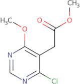 Methyl 2-(4-chloro-6-methoxypyrimidin-5-yl)acetate