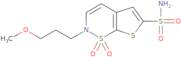 2-(3-Methoxypropyl)-1,1-dioxothieno[3,2-E]thiazine-6-sulfonamide