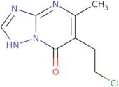 6-(2-Chloroethyl)-5-methyl-[1,2,4]triazolo[1,5-a]pyrimidin-7-ol