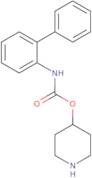 4-Piperidyl N-(2-biphenyl)carbamate