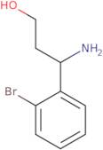 3-Amino-3-(2-bromophenyl)propan-1-ol