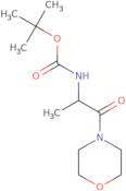 tert-Butyl N-[1-(morpholin-4-yl)-1-oxopropan-2-yl]carbamate