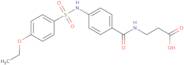 3-{[4-(4-Ethoxybenzenesulfonamido)phenyl]formamido}propanoic acid