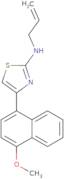 4-(4-Methoxynaphthalen-1-yl)-N-(prop-2-en-1-yl)-1,3-thiazol-2-amine