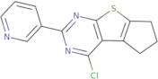 4-Chloro-2-pyridin-3-yl-6,7-dihydro-5H-cyclopenta[4,5]thieno[2,3-d]pyrimidine