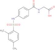 2-{[4-(2,4-Dimethylbenzenesulfonamido)phenyl]formamido}acetic acid
