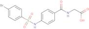 2-{[4-(4-Bromobenzenesulfonamido)phenyl]formamido}acetic acid