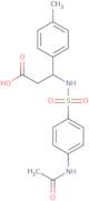 3-(4-Acetamidobenzenesulfonamido)-3-(4-methylphenyl)propanoic acid