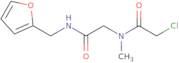 2-Chloro-N-{[(furan-2-ylmethyl)carbamoyl]methyl}-N-methylacetamide